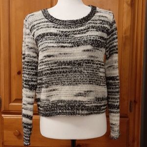H & M Black and White Sweater